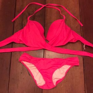 Victoria's Secret swimsuit - bright pink!